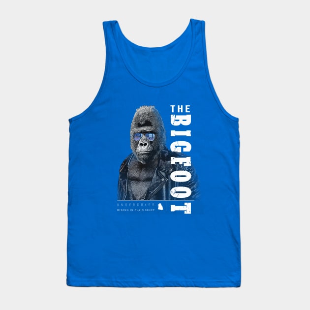 The Bigfoot Tank Top by ArtOnTheRun